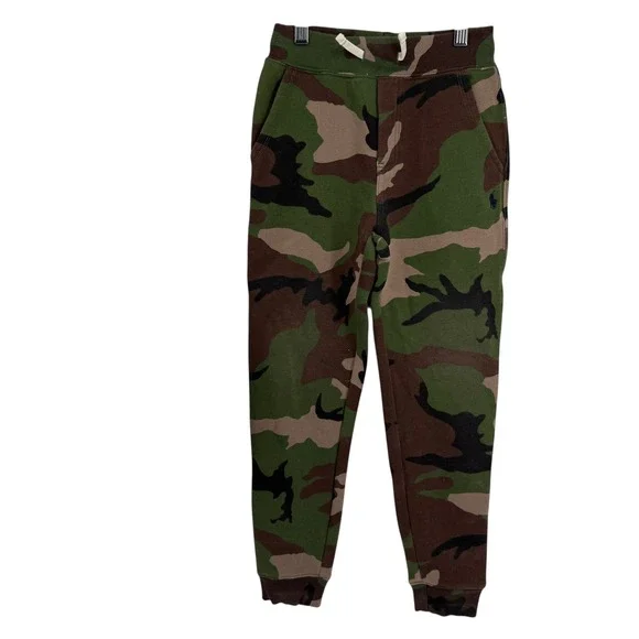 Polo Ralph Lauren Boys Colorblock Camo Hoodie Jogger Sweatpants Set Size 8 - Picture 8 of 14